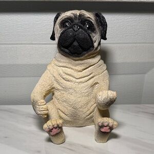 Pug Figurine Sculpture Collectors Item Men In Black Dog